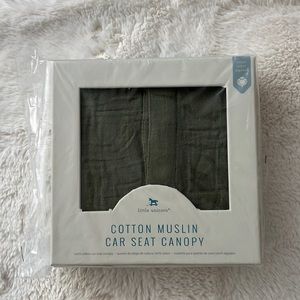 Little Unicorn Cotton Muslin Car Seat Canopy